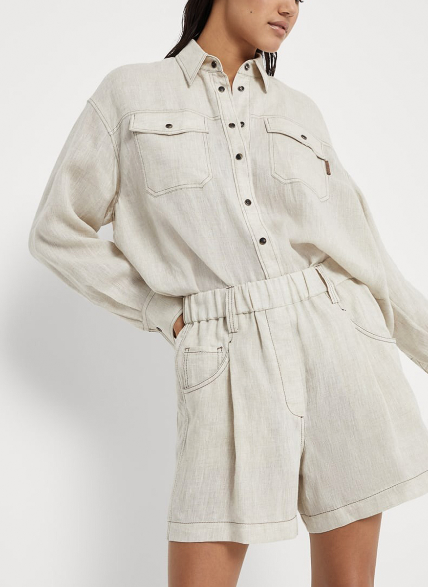 Brunello Cucinelli linen shirt