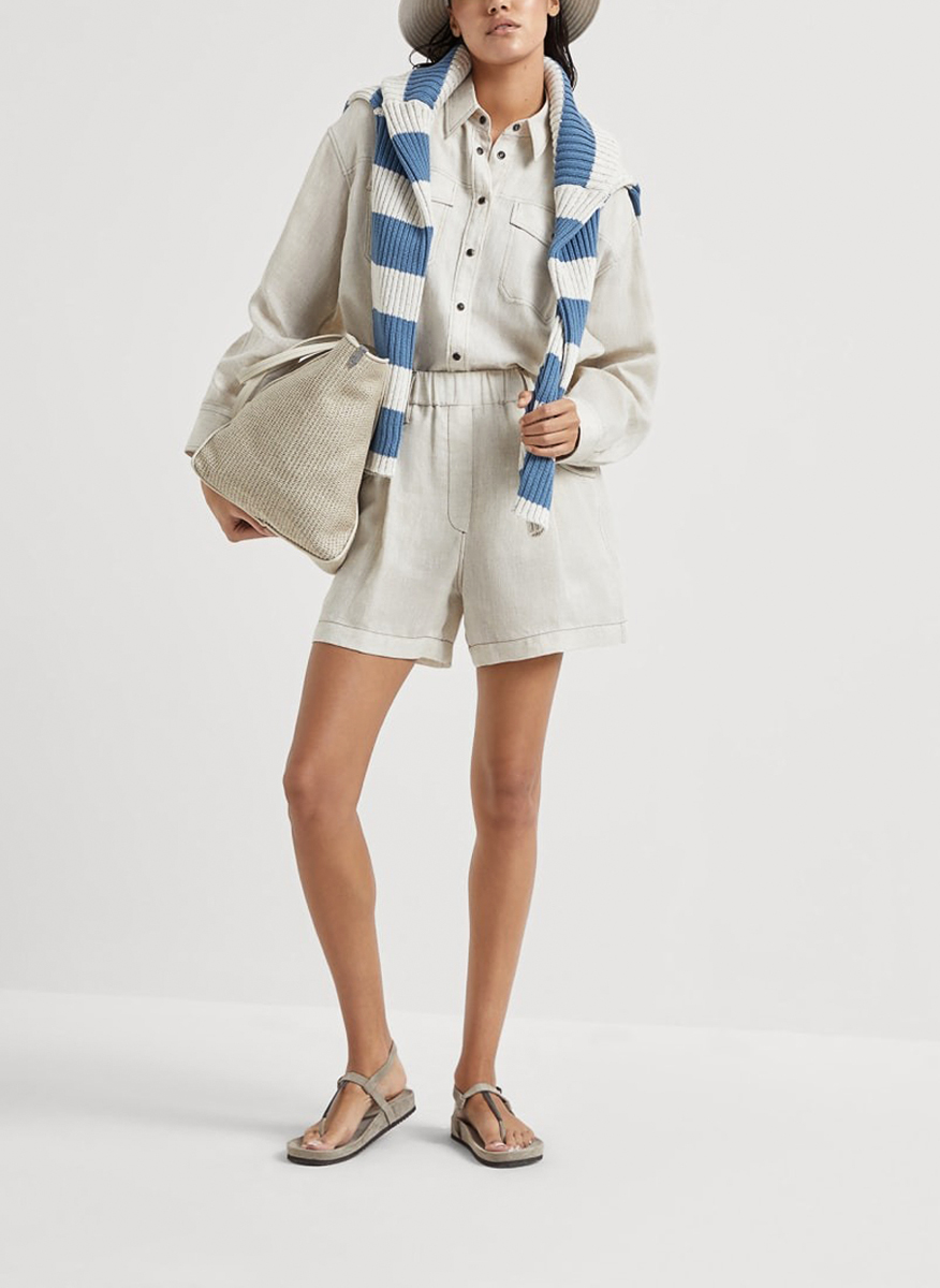 Brunello Cucinelli linen shirt
