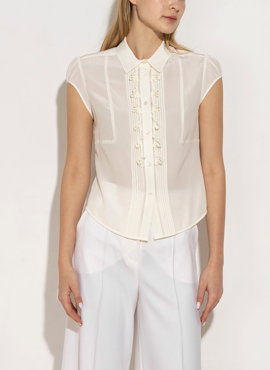 Топ от коприна Max Mara Nambo