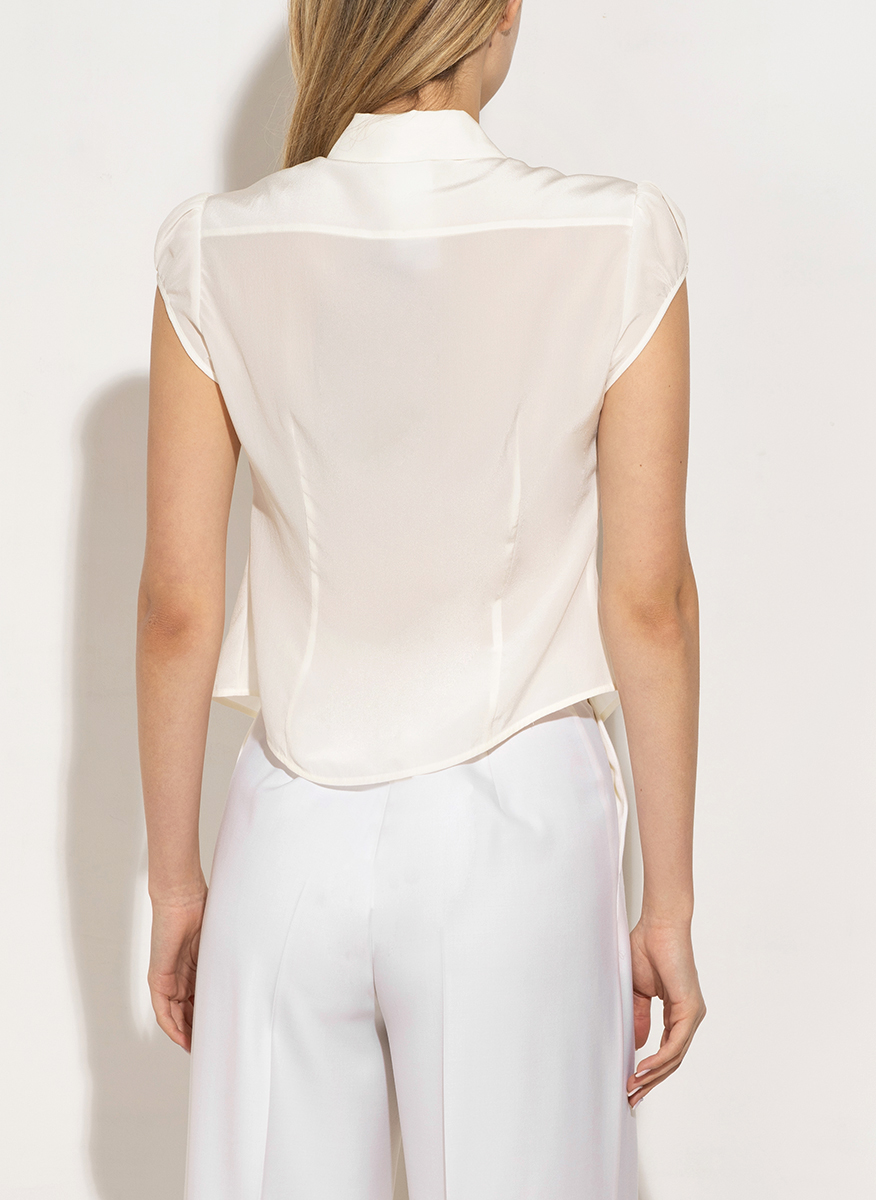 Топ от коприна Max Mara Nambo