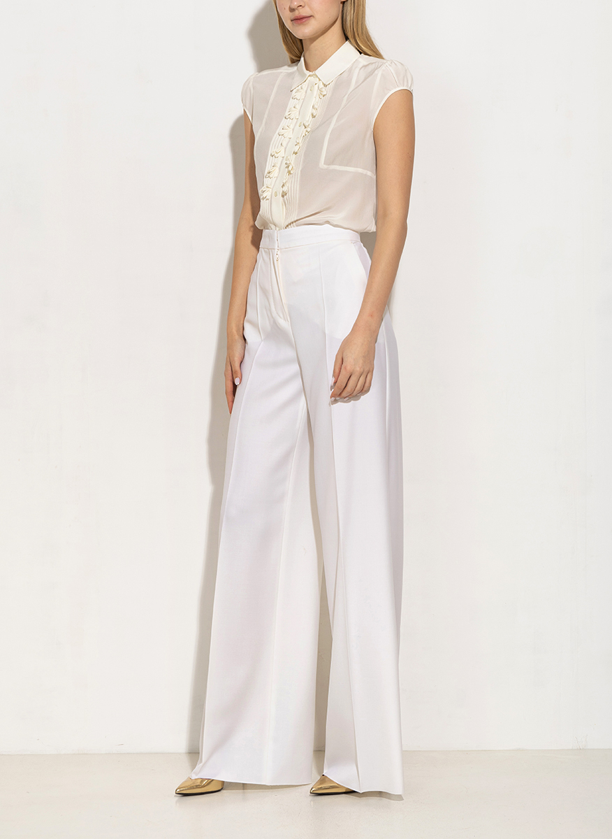 Топ от коприна Max Mara Nambo