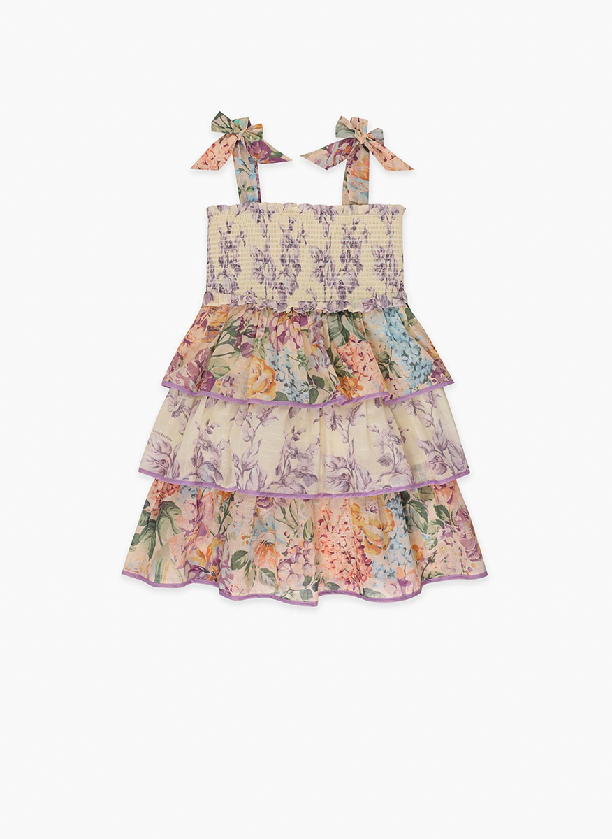 Zimmermann Kids 'Halliday Tiered' dress