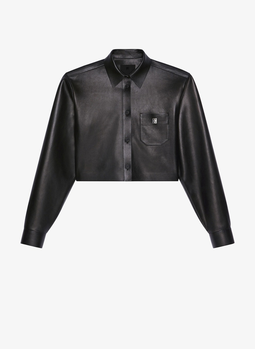Риза от естествена кожа Givenchy 