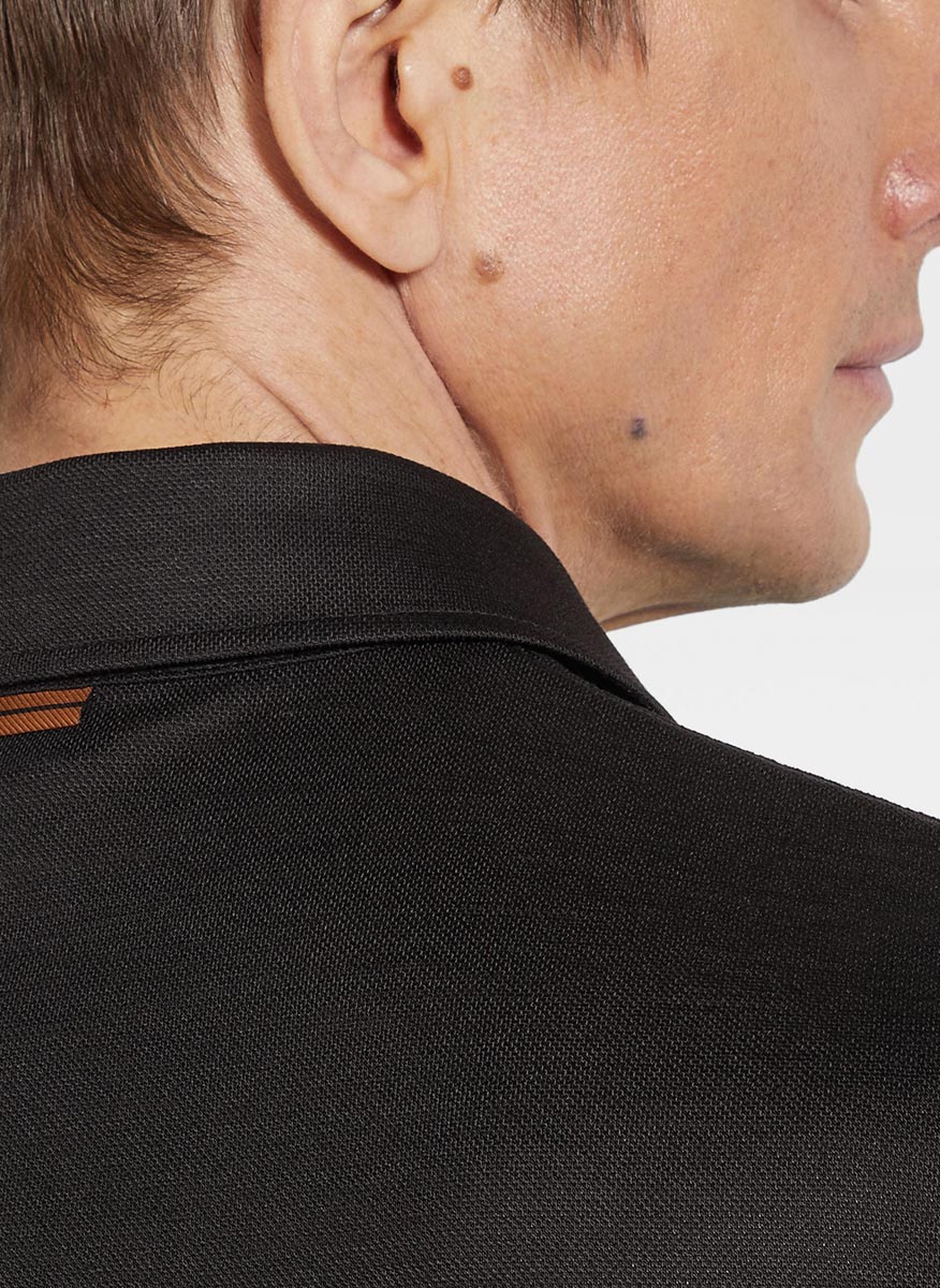 Полошърт от 100% вълна 'High Performance™' Zegna