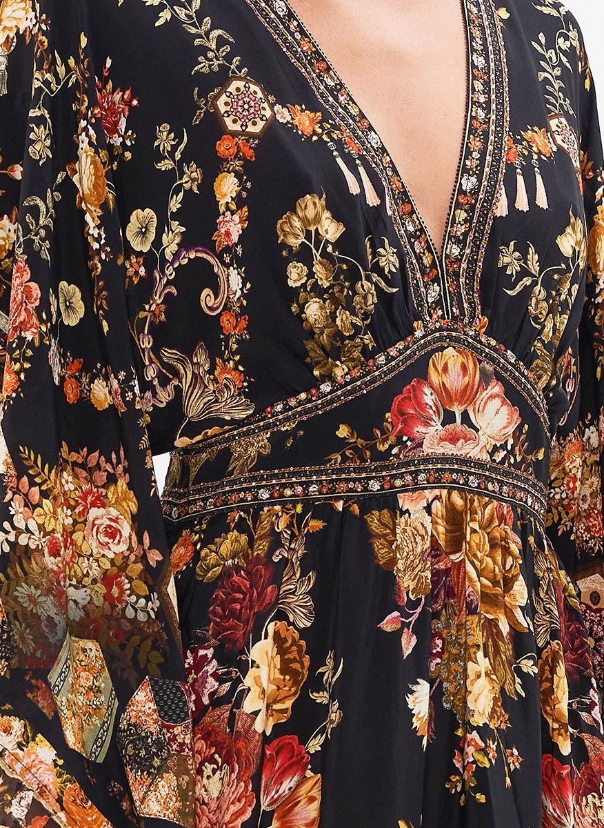 Camilla 'Stitched In Time' maxi dress