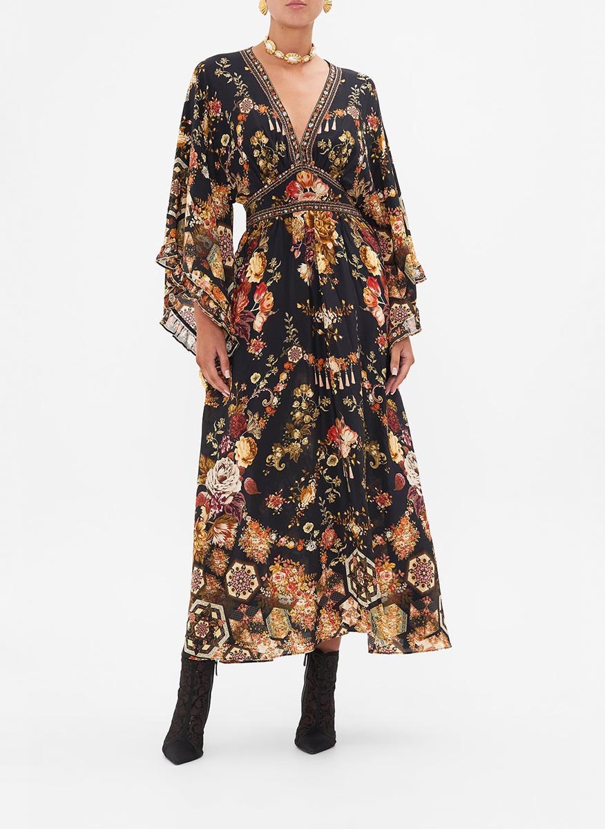 Camilla 'Stitched In Time' maxi dress