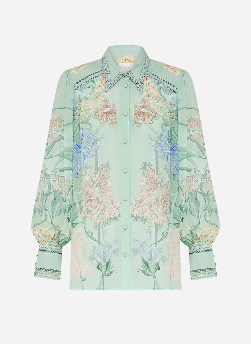 Camilla 'Dreaming In Dutch' printed shirt