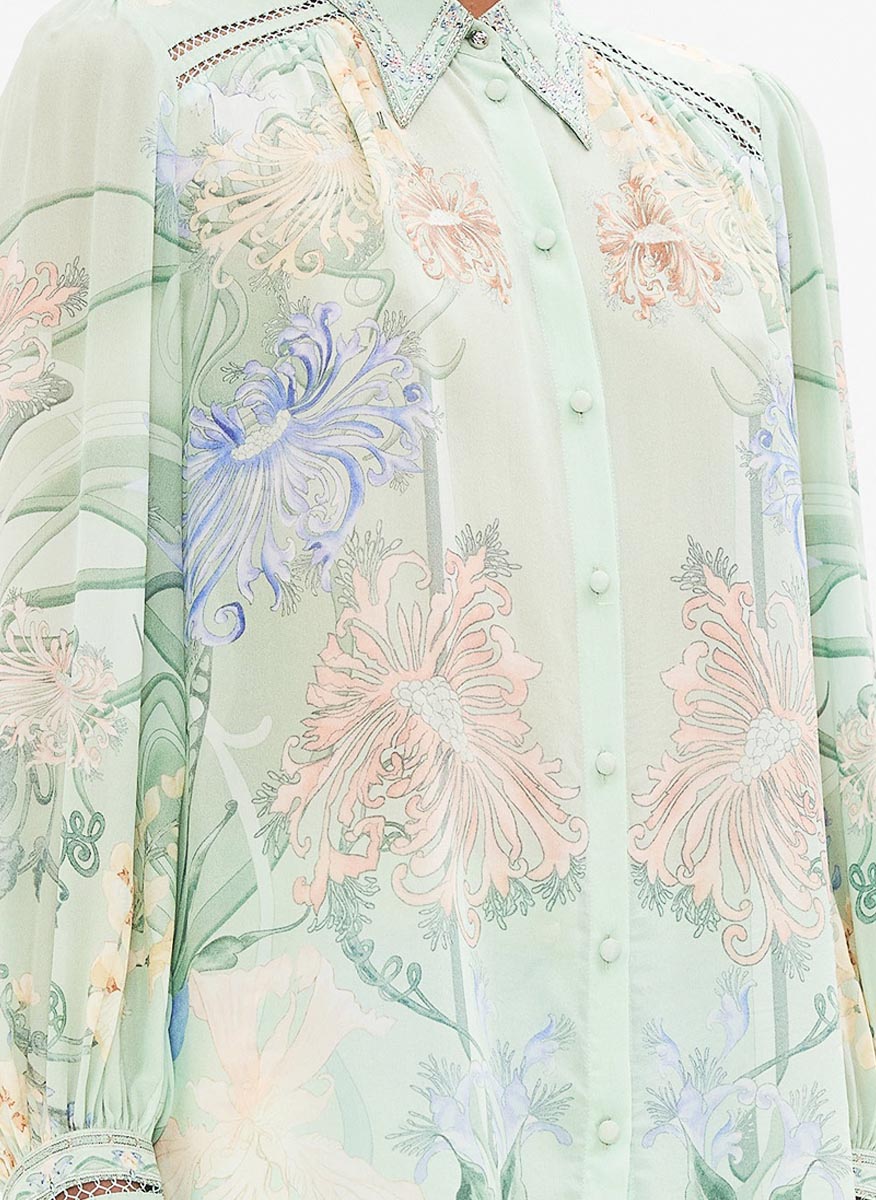 Camilla 'Dreaming In Dutch' printed shirt