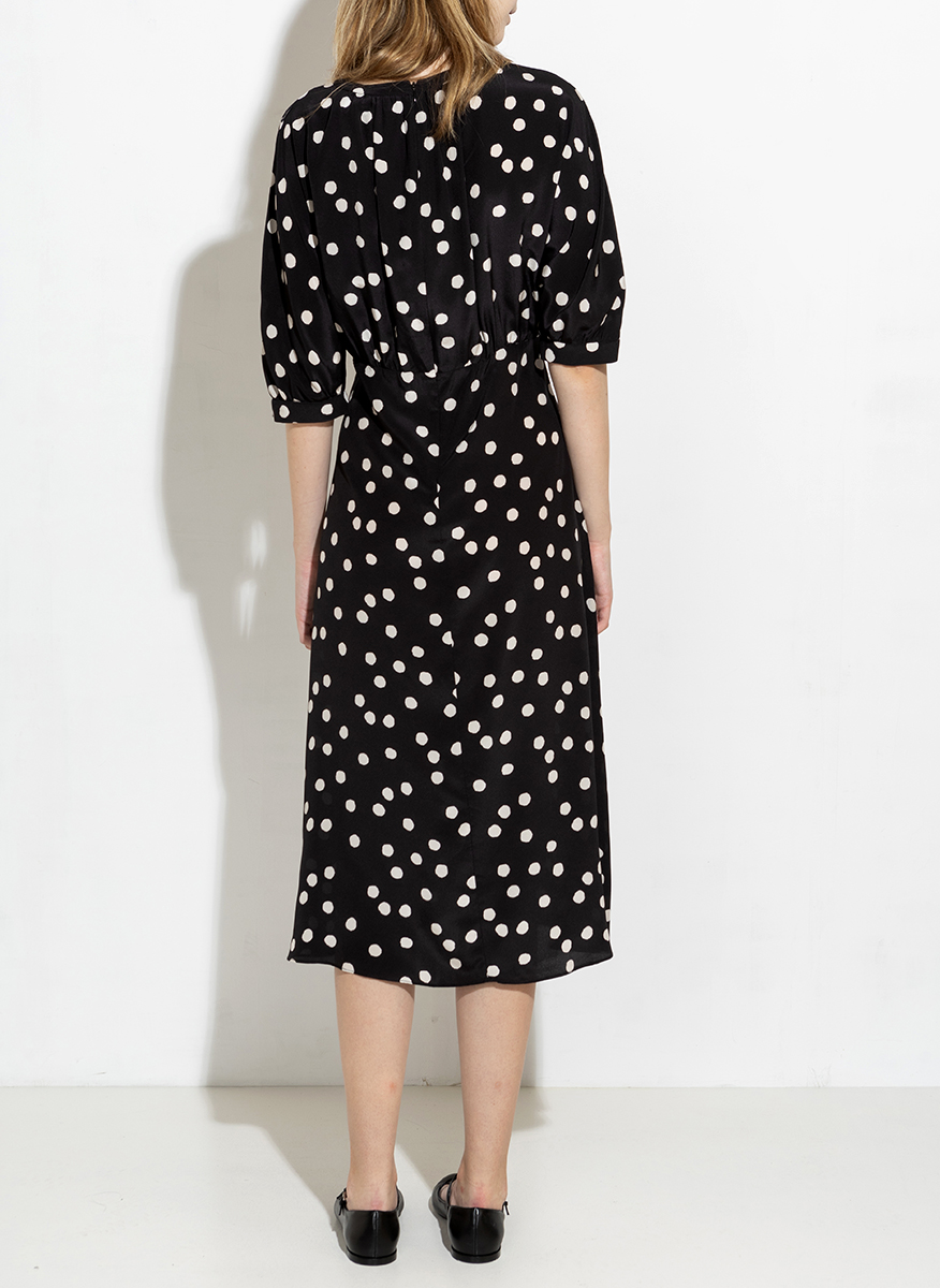Рокля с принт 'Polka-Dot' 'S Max Mara Demetra 