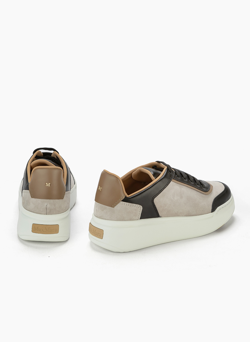 Max Mara Maxisuede colour block sneakers
