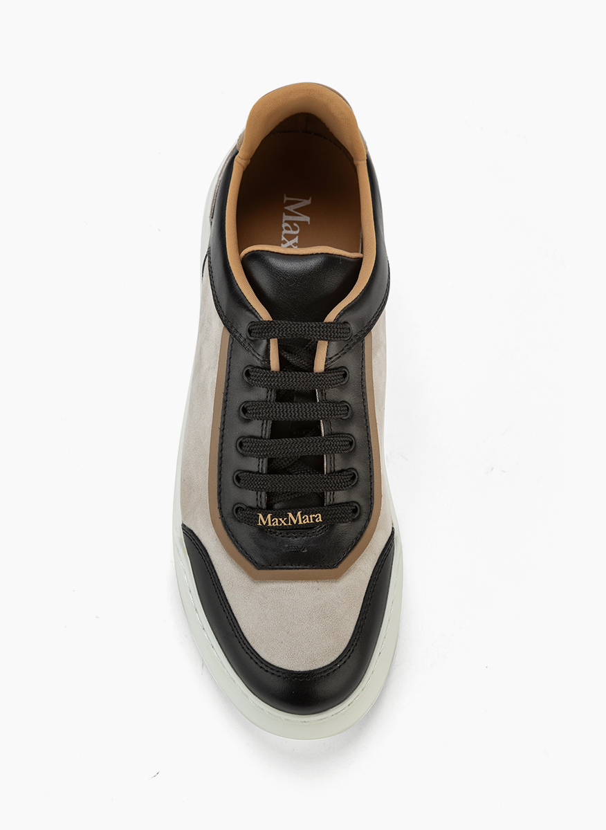 Max Mara Maxisuede colour block sneakers