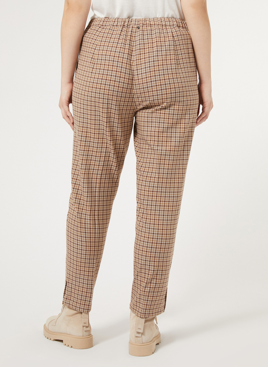 Marina Rinaldi Rossana viscose blend trousers