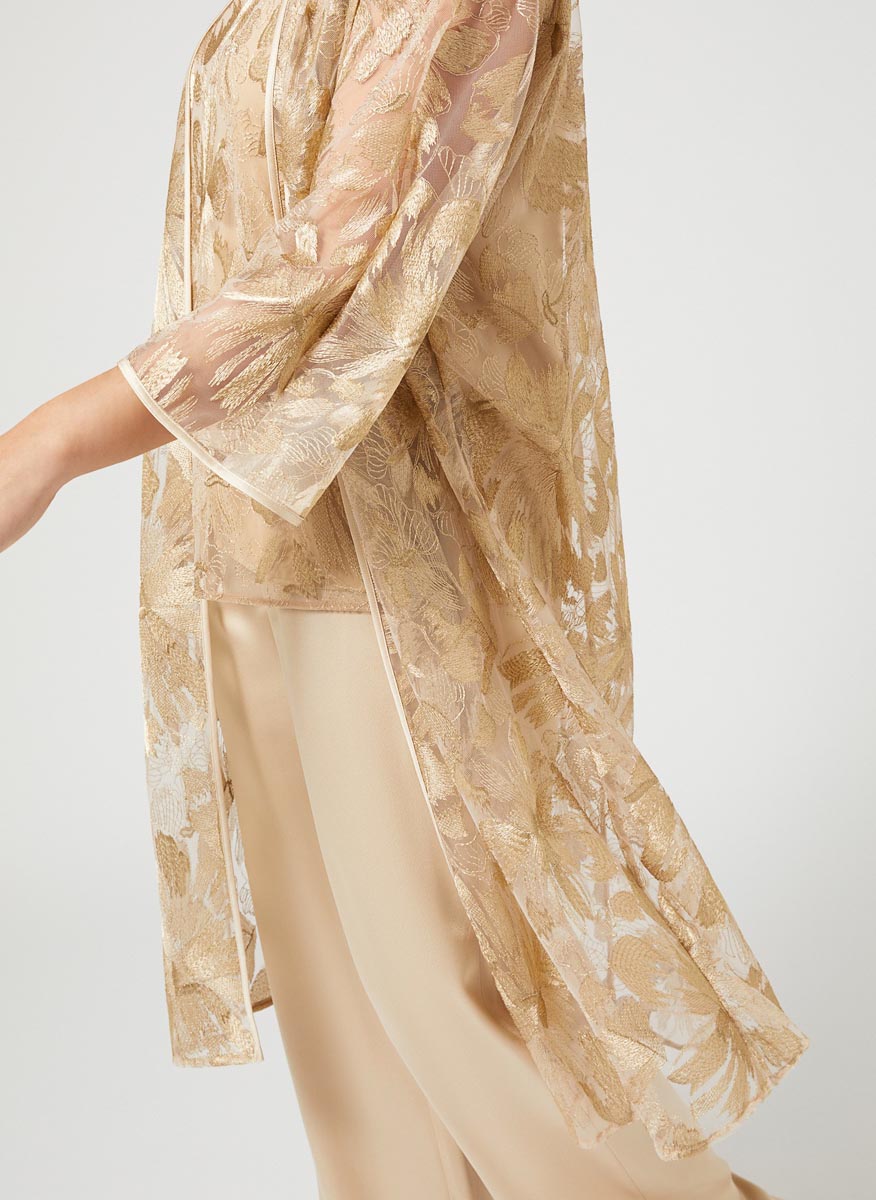  Marina RInaldi Echo 'Sparkling Еmbroidery' tunic