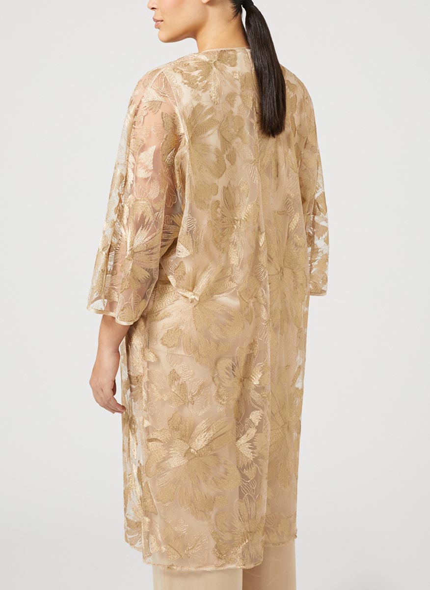  Marina RInaldi Echo 'Sparkling Еmbroidery' tunic