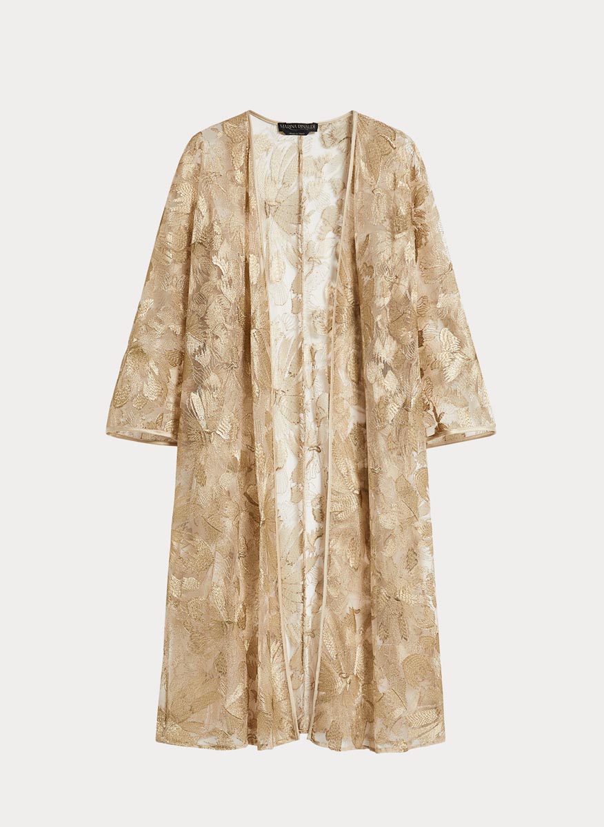  Marina RInaldi Echo 'Sparkling Еmbroidery' tunic