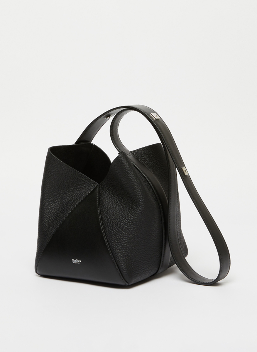 Max Mara MMbuckets leather bag