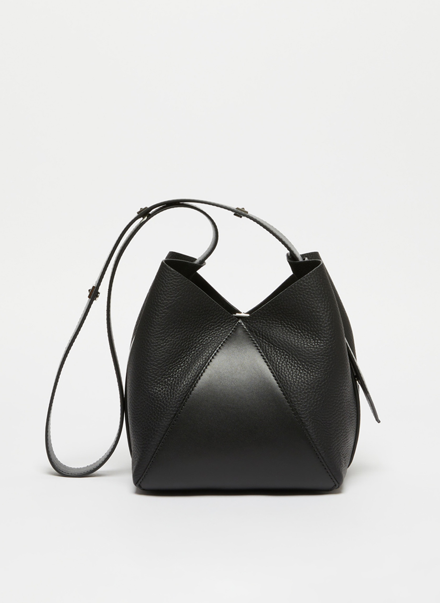 Max Mara MMbuckets leather bag