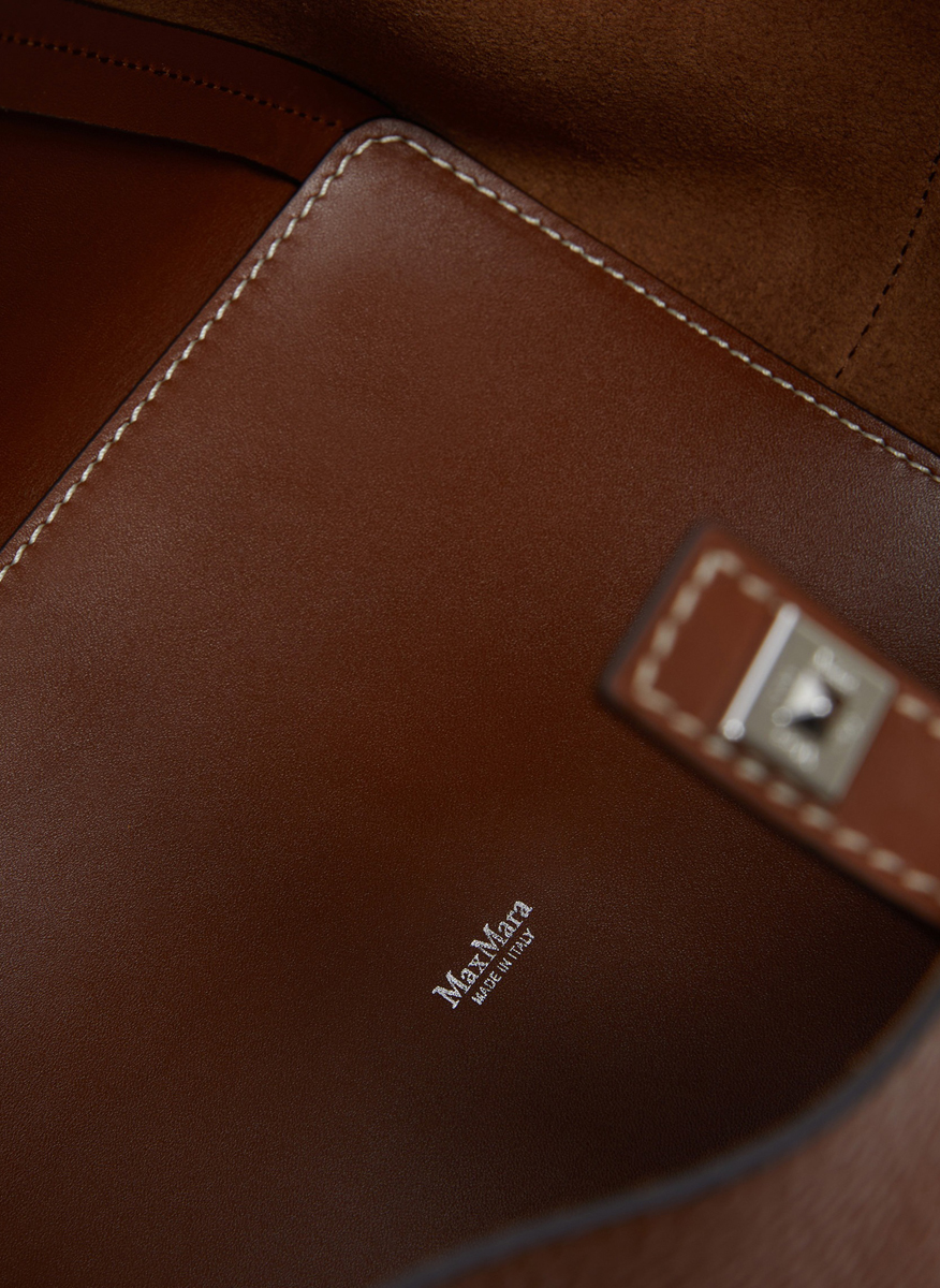 Max Mara MMbuckets leather bag