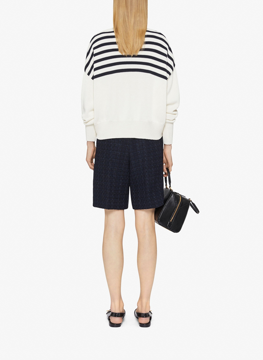Givenchy striped print sweater