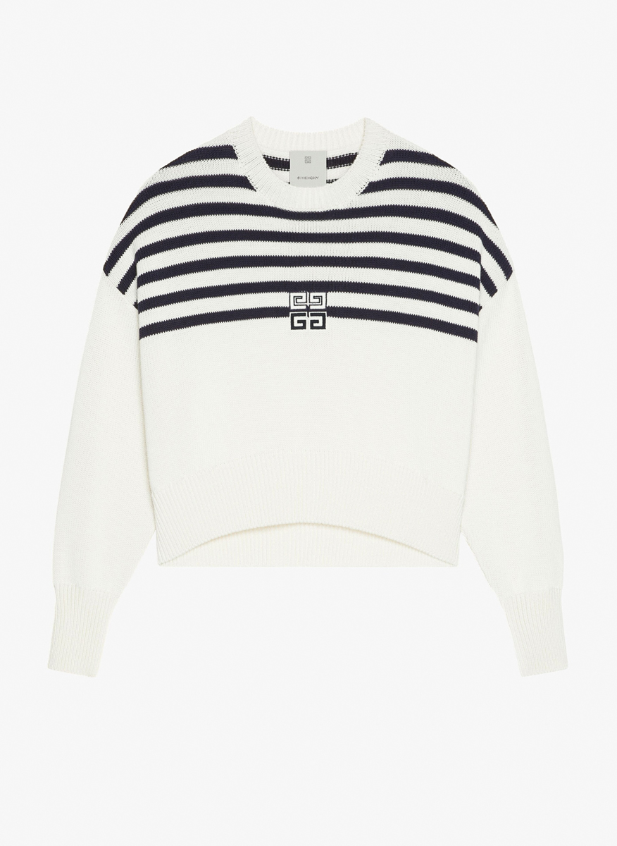 Givenchy striped print sweater