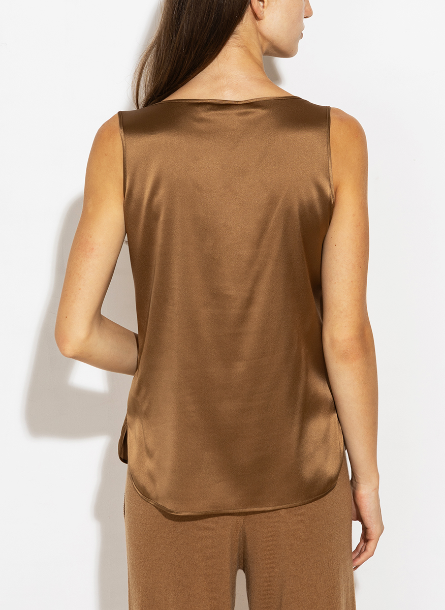 Топ от коприна Max Mara Leisure Pan
