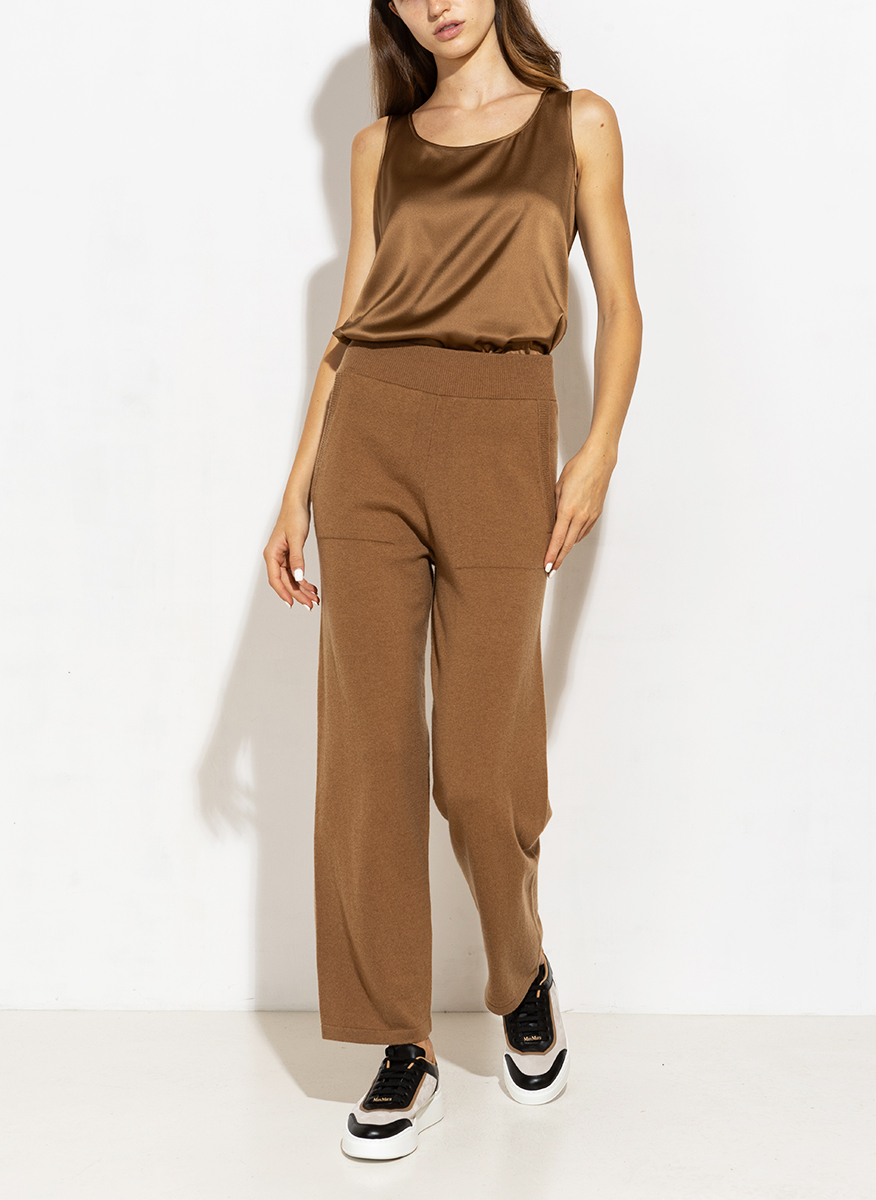 Топ от коприна Max Mara Leisure Pan