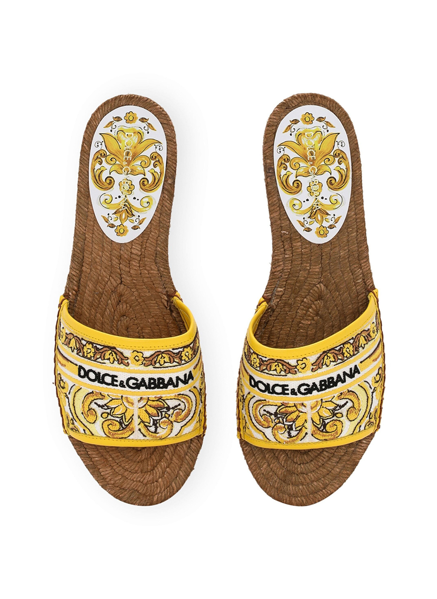 Отворени еспадрили Dolce&Gabbana