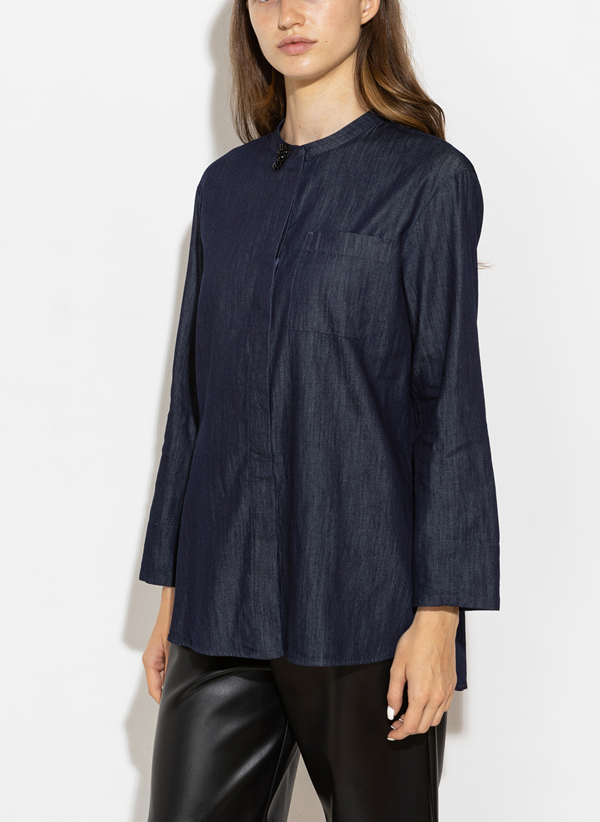 'S Max Mara Ricamo denim shirt