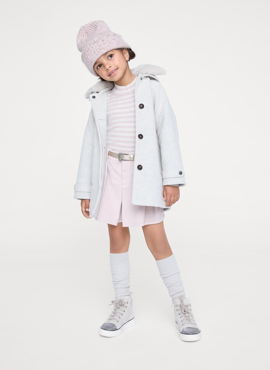 Раиран пуловер с кашмир Brunello Cucinelli Kids 4-6
