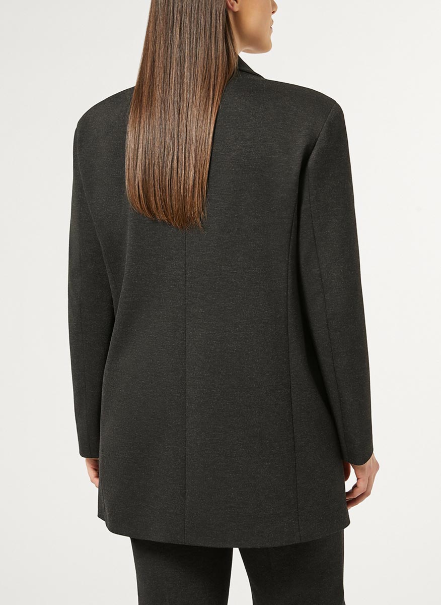 Marina Rinaldi Meandro straight cut blazer