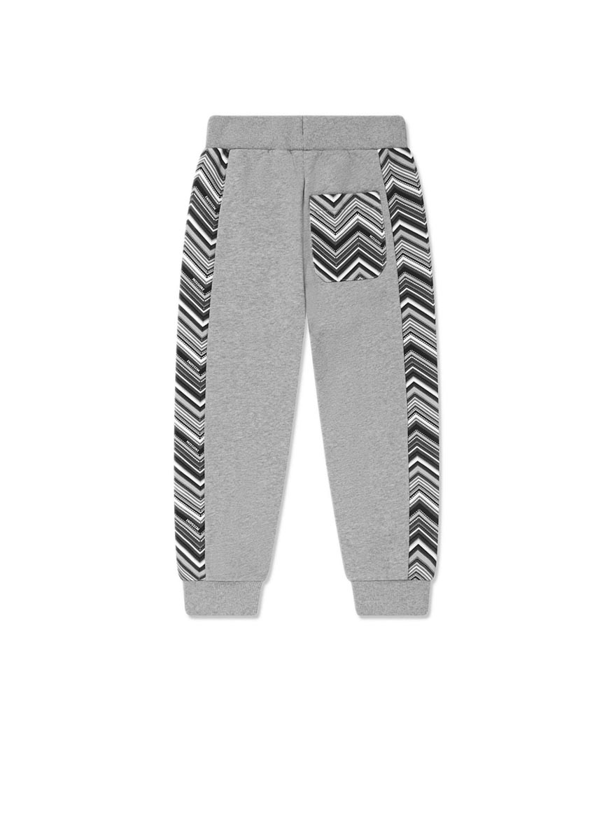 Missoni Kids cotton track pants