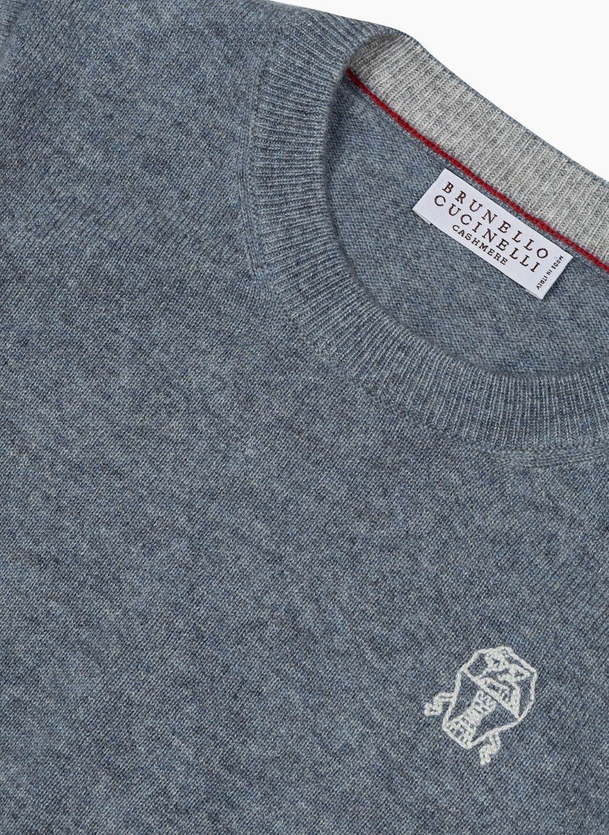 Пуловер от кашмир Brunello Cucinelli Kids 