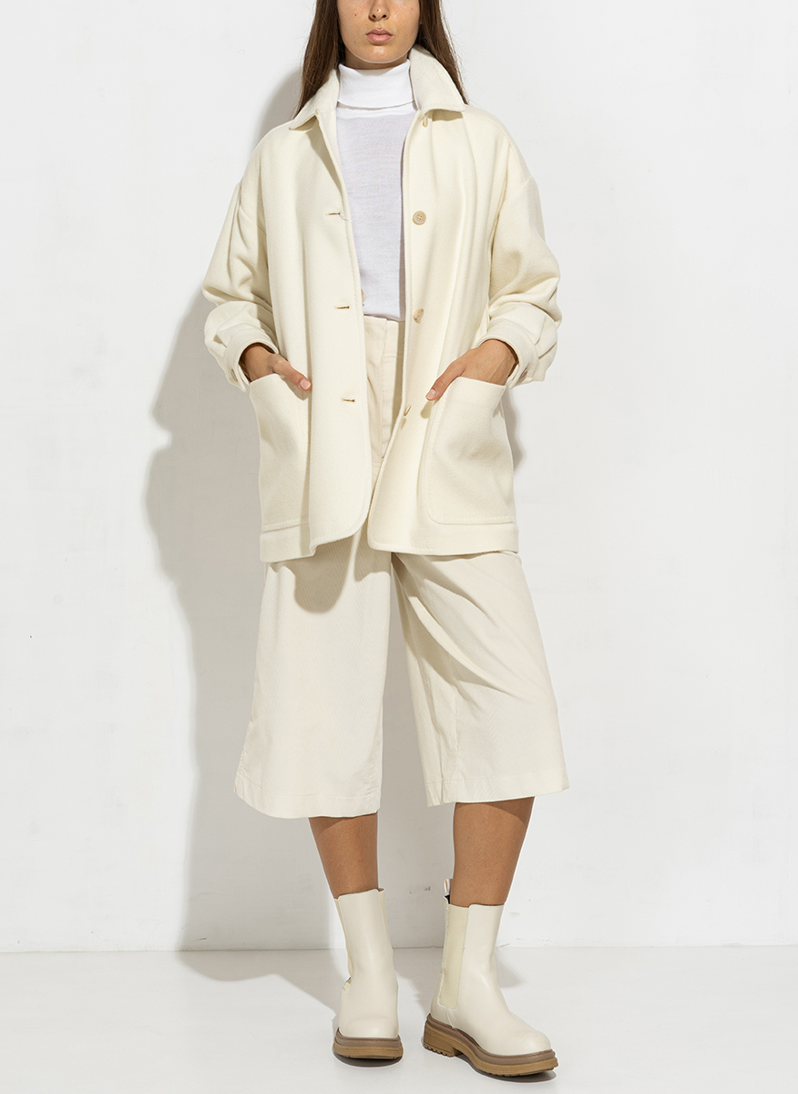 Сако 'shirt-style' от алпака и кашмир Max Mara Eligio