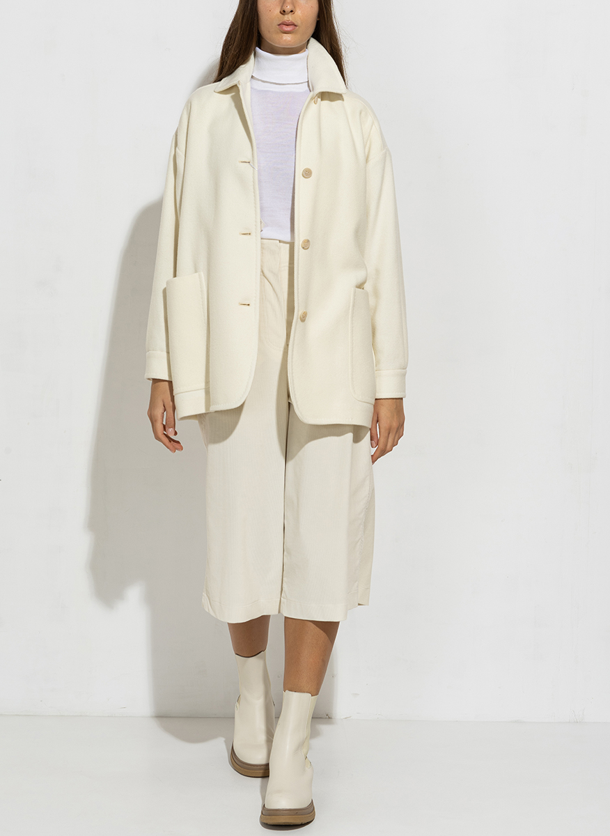 Сако 'shirt-style' от алпака и кашмир Max Mara Eligio