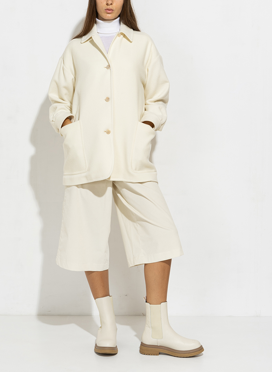 Сако 'shirt-style' от алпака и кашмир Max Mara Eligio