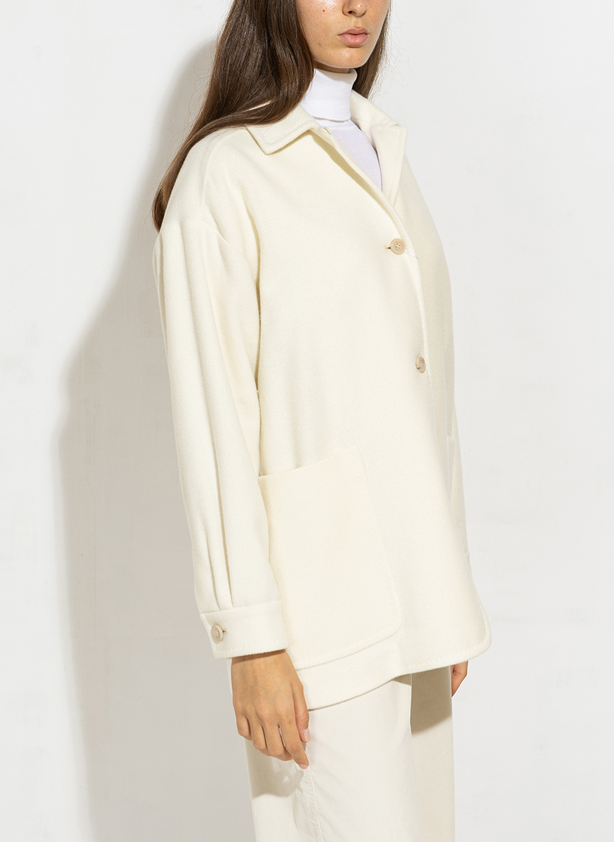 Сако 'shirt-style' от алпака и кашмир Max Mara Eligio