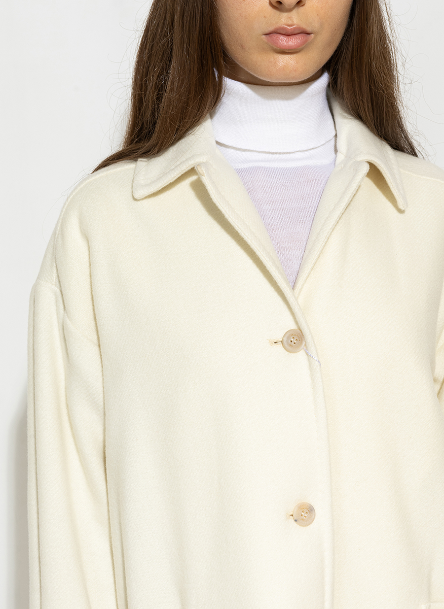 Сако 'shirt-style' от алпака и кашмир Max Mara Eligio