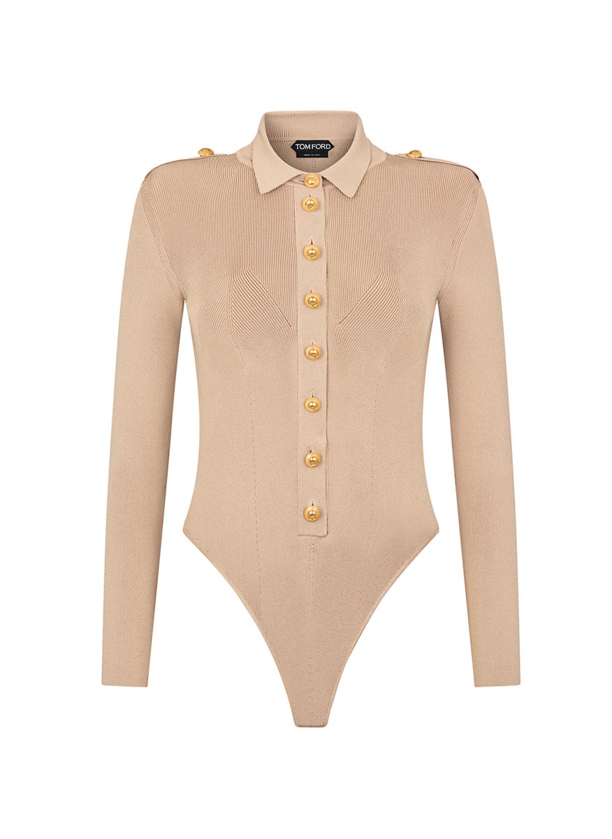 Tom Ford rib-knit bodysuit