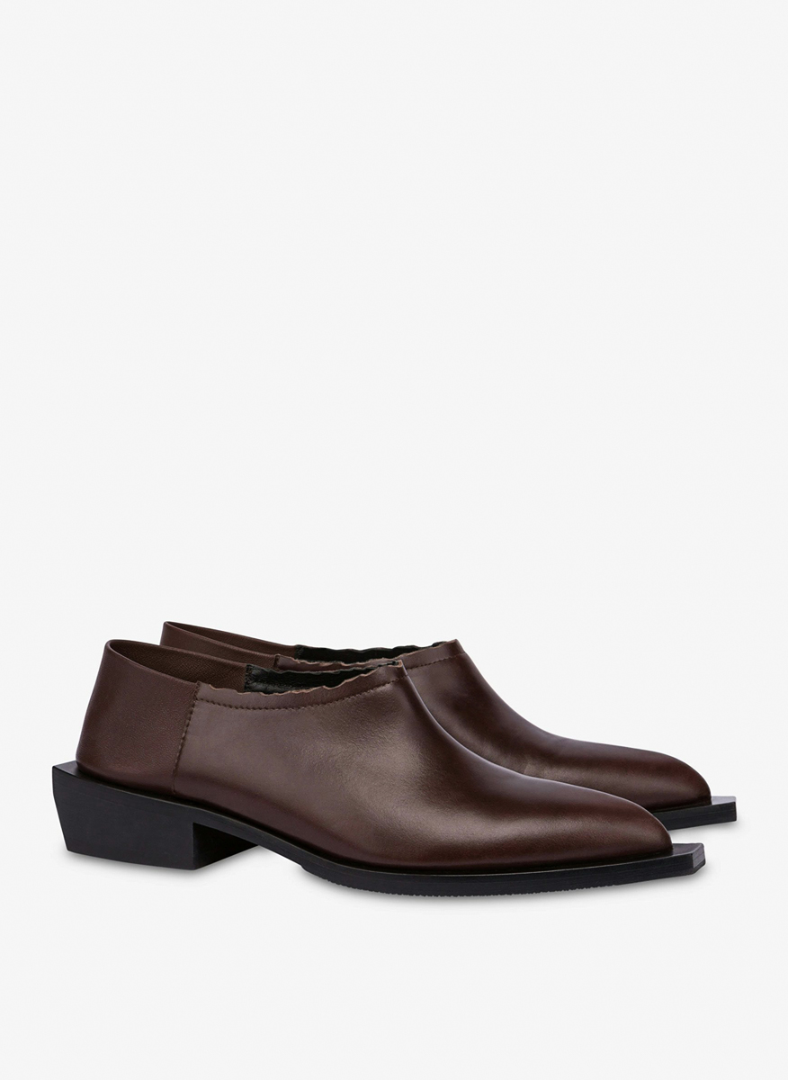 Moschino 'Cuban' leather shoes