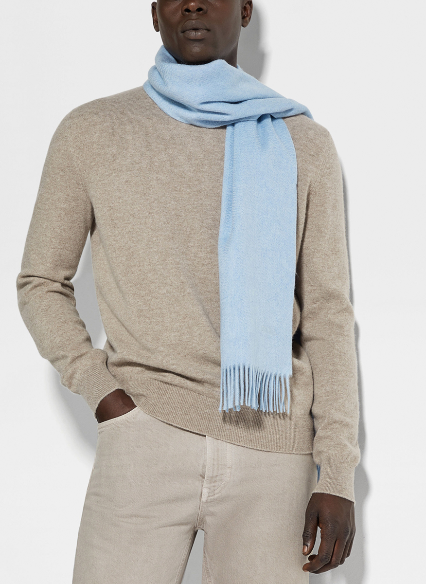 Шал от 100% кашмир Zegna