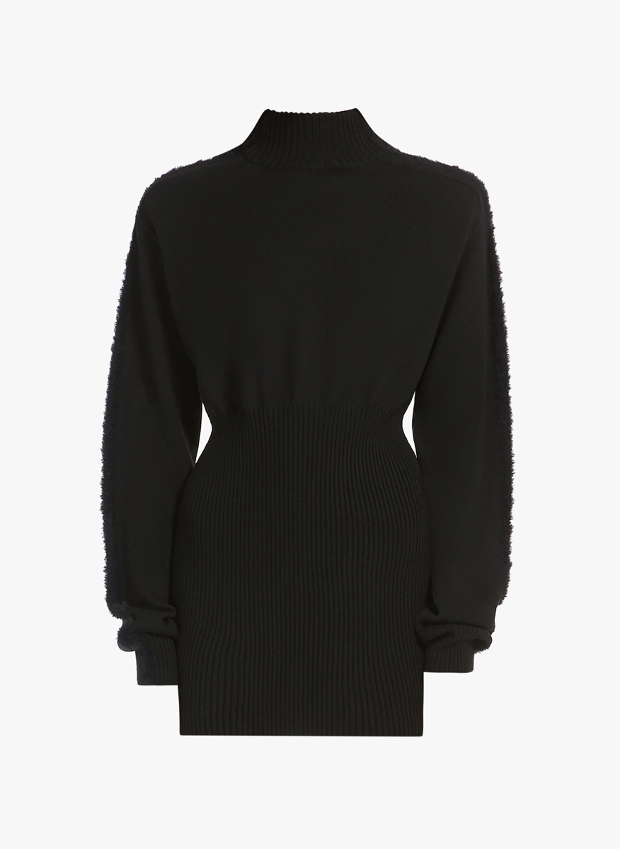 Рокля от фина вълна Sportmax Darma