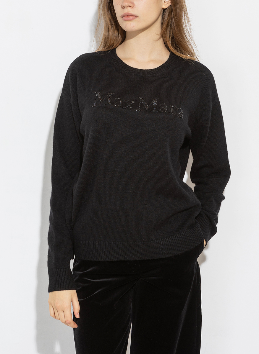 'S Max Mara Kassel jumper with rhinestones