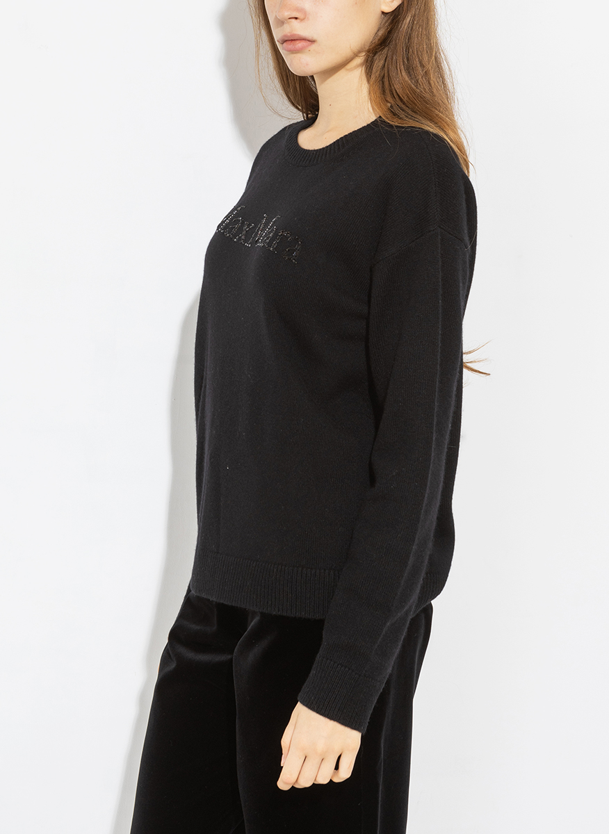 'S Max Mara Kassel jumper with rhinestones