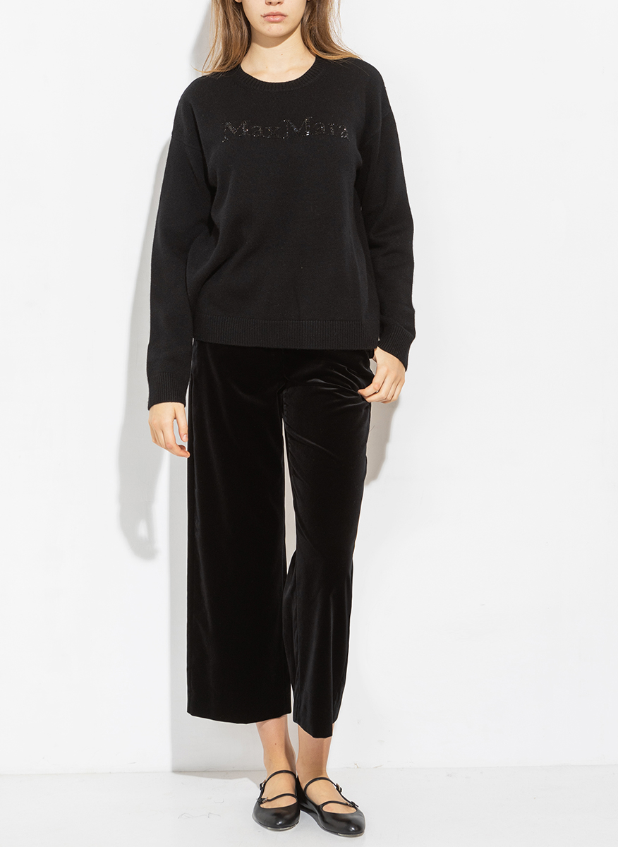 'S Max Mara Kassel jumper with rhinestones