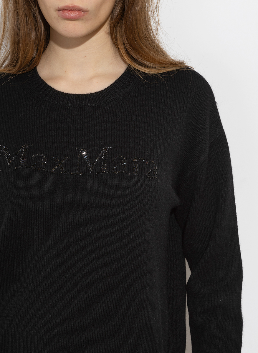 'S Max Mara Kassel jumper with rhinestones