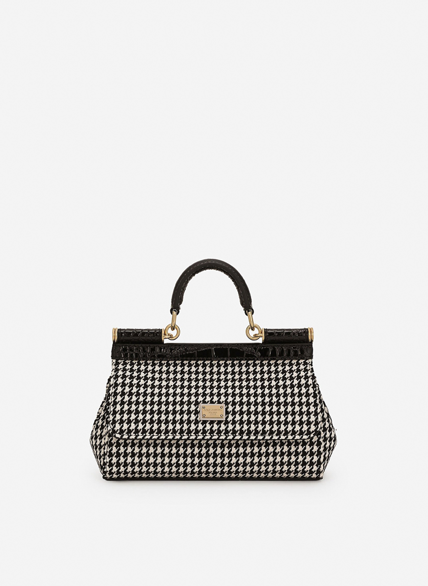 Чанта с 'crocodile' мотив 'Small Sicily' Dolce&Gabbana
