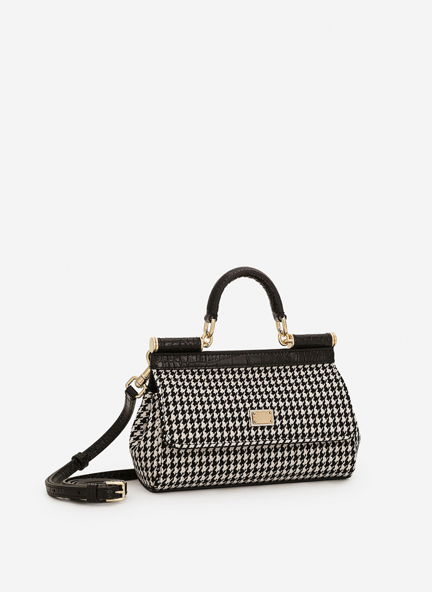 Чанта с 'crocodile' мотив 'Small Sicily' Dolce&Gabbana