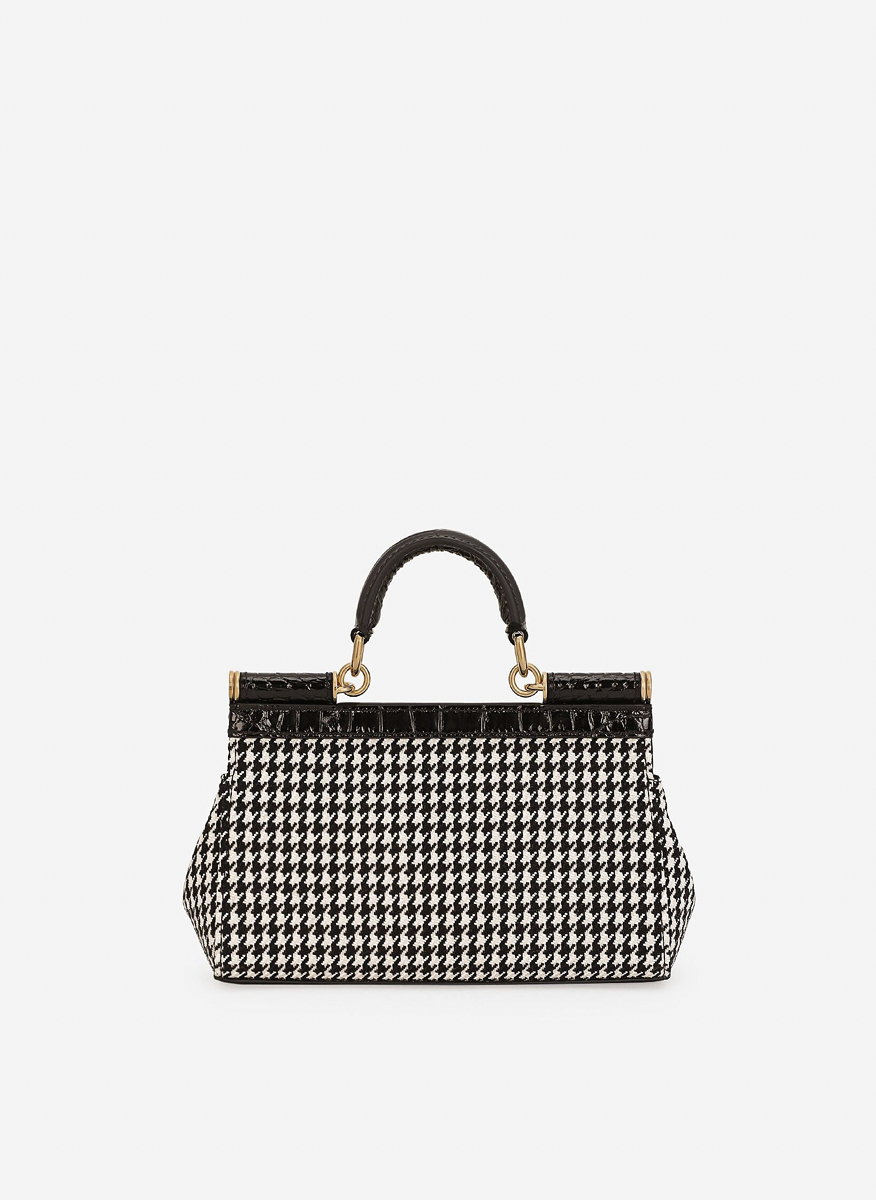 Чанта с 'crocodile' мотив 'Small Sicily' Dolce&Gabbana
