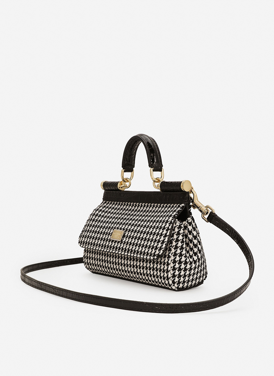 Чанта с 'crocodile' мотив 'Small Sicily' Dolce&Gabbana