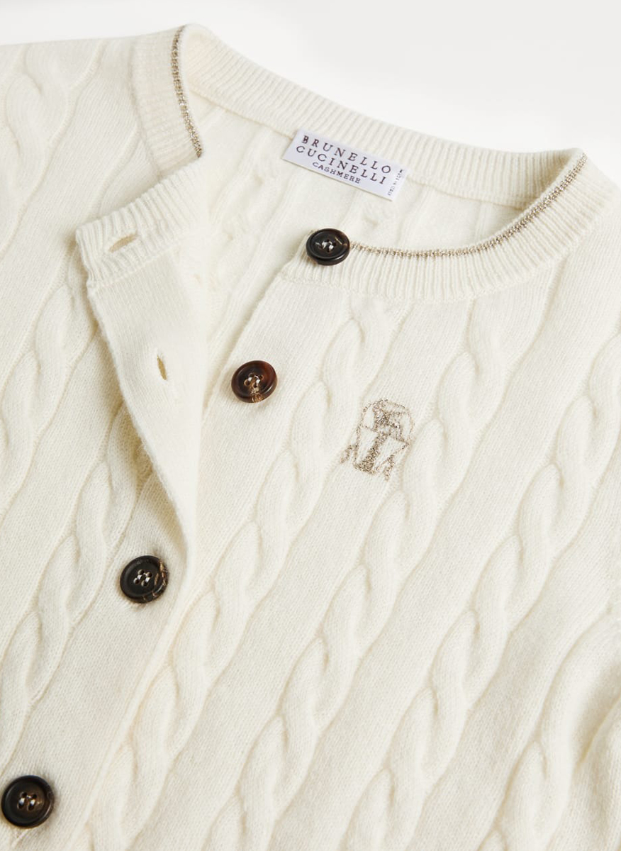Brunello Cucinelli Kids 12 cashmere cardigan